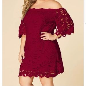 Red Lace Dress